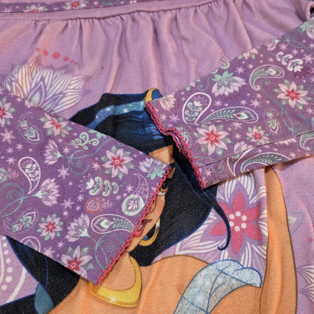 Disney Purple and Pink Jasmine Long Sleeve Dress - Picture 8 of 9